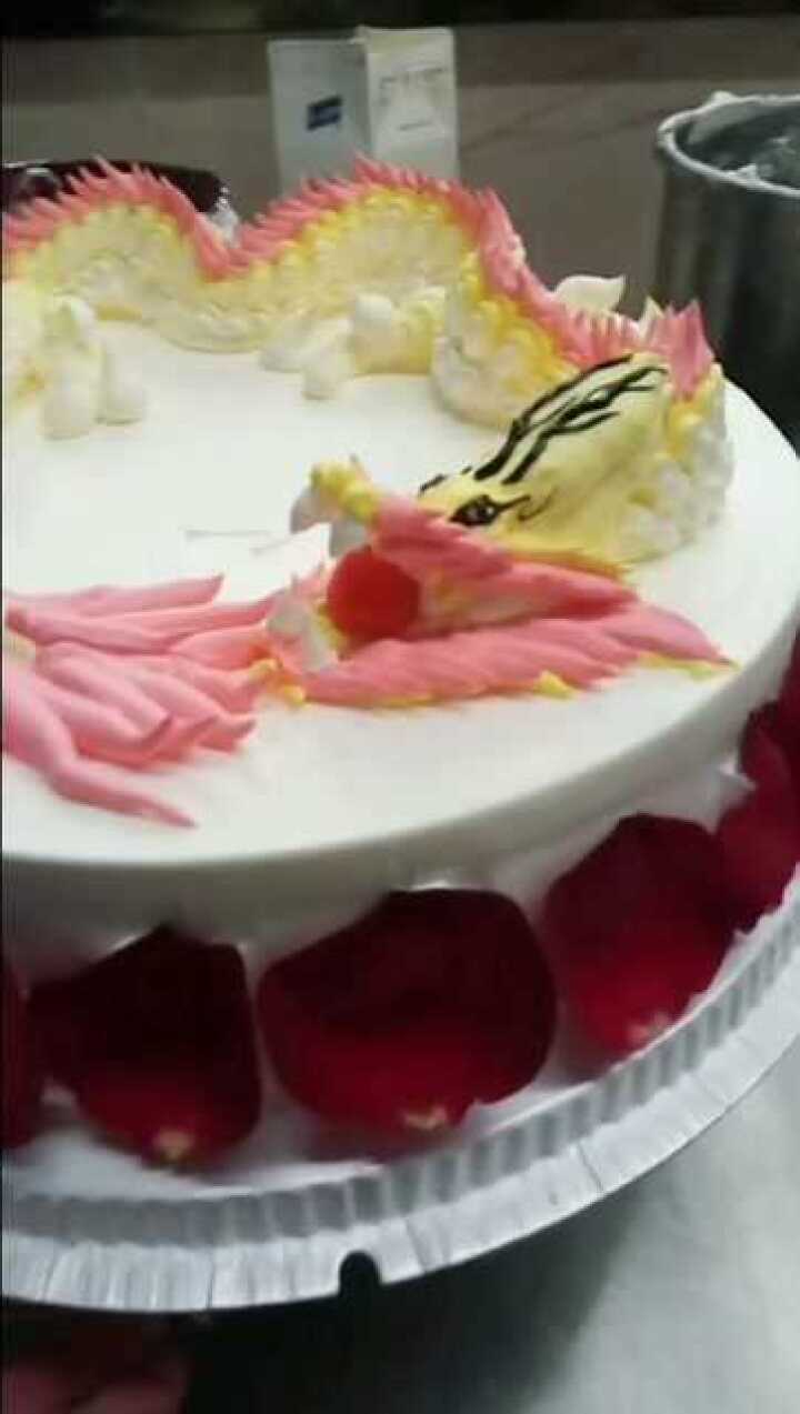 订婚蛋糕龙凤蛋糕