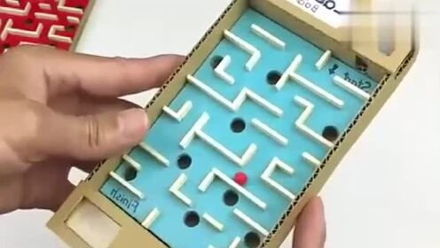 创意自制纸板游戏机，我能玩一天！