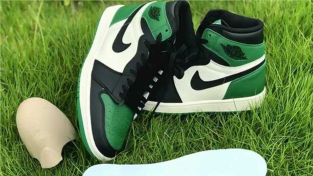 AJ1 High OG “Pine Green”绿脚趾 上脚评测 实拍近赏