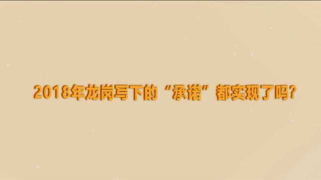 2018年,龙岗写下的“承诺”都实现了吗?