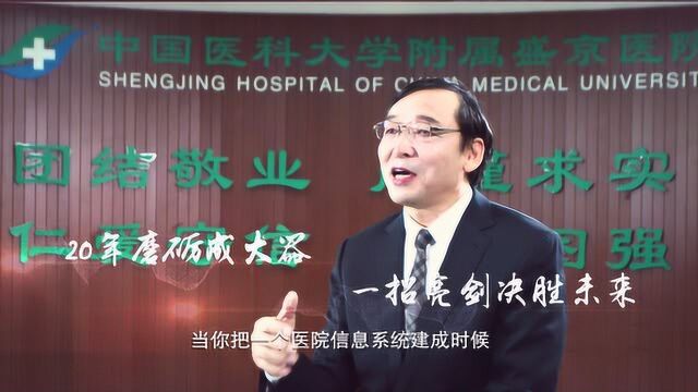 《医管访谈录》用信息化领跑行业管理——专访盛京医院副院长张成普