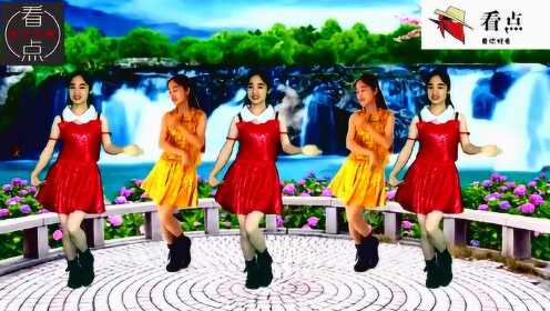 广场舞《最美的情缘》舞步简单，歌曲经典