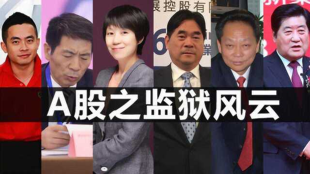 A股监狱风云:盘点那些被抓的上市公司老板们