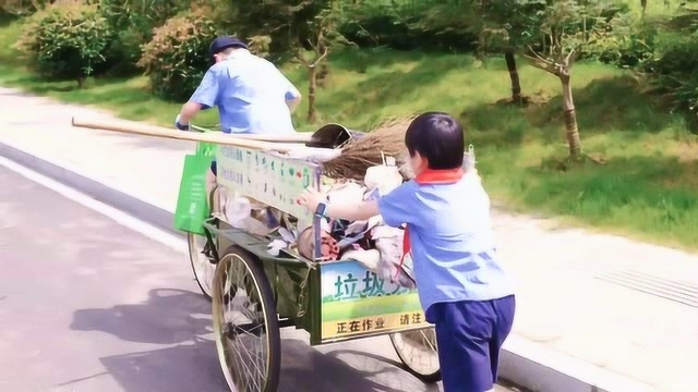 七星小学二4中队垃圾分类实践活动