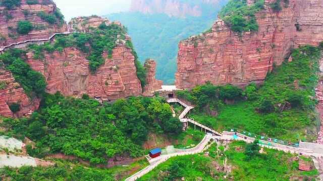 河北邯郸东太行景区投资重金打造,遍布奇山异石很壮观