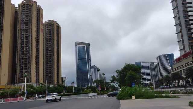 广西防城港CBD中央商务区,发展速度跟深圳有一拼