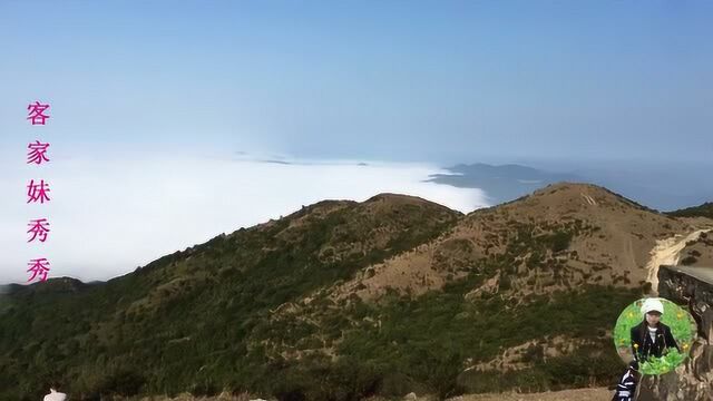 广东梅州千米高山惊现云海奇观,很多土豪开车上去看,太美了