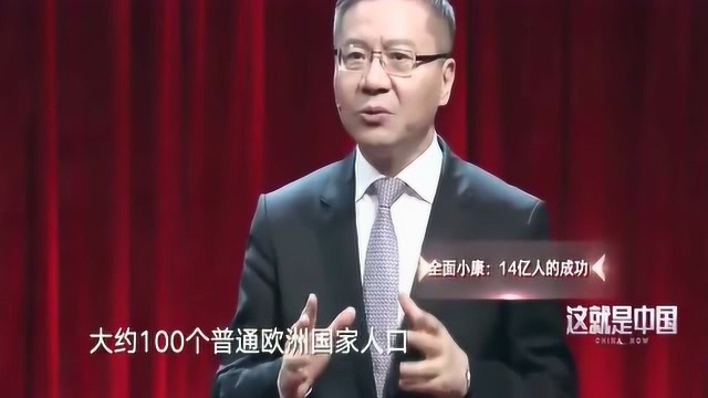 张维为:全面小康,是中国14亿人的成功,震撼了世界