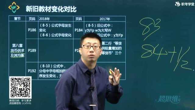 中级经济师《金融》新教材解读8