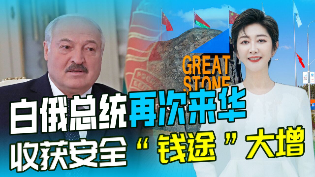 31年访华13次,白俄总统对中国寄予厚望,收获安全还赚到了钱