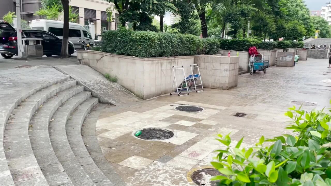 地下新建雨水“专用快车道”,这个易积水点被整治了