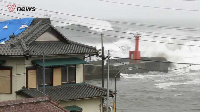 超强19号台风袭日本,已造成19人死亡14人失踪