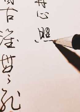 大志书法：行书“人生自古谁无死，留取丹心照汗青”