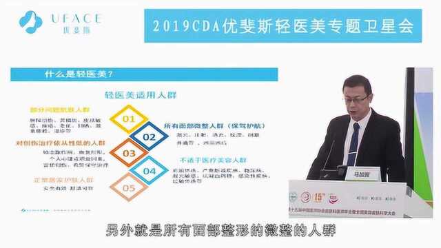 【2019优斐斯卫星会回顾】马加翼总监:《轻医美理论基础与方法探索》