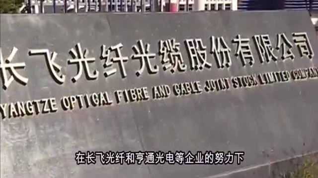 以前中国光纤水平落后,只能从国外进口,如今远销50多个国家