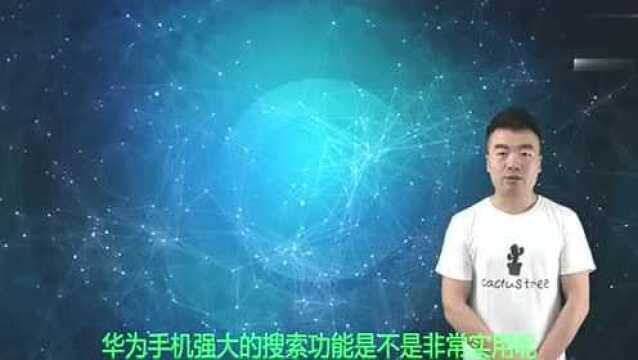 华为手机的搜索功能没想到这么强大!没有什么是找不到的!