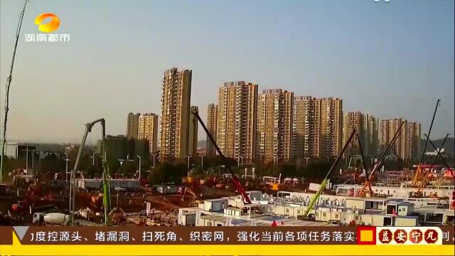 “长沙制造”助力武汉火神山医院建设,调配工程机械全力援建