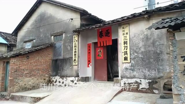 广西陆川县三利不锈钢刀具厂,曾经的