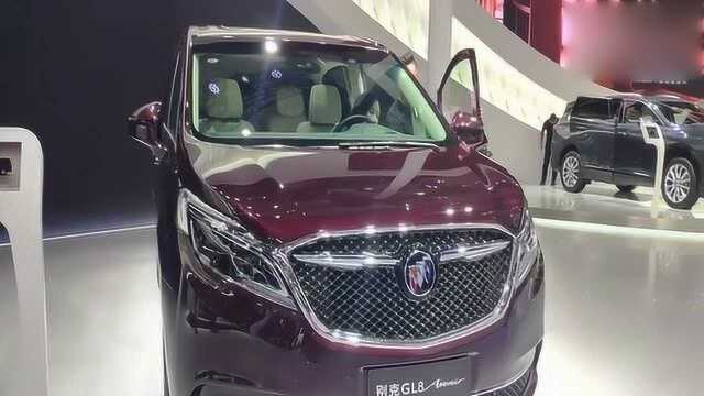 静态展示别克旗舰型SUV,别克GL8Avenir,舒适度堪比“头等舱”