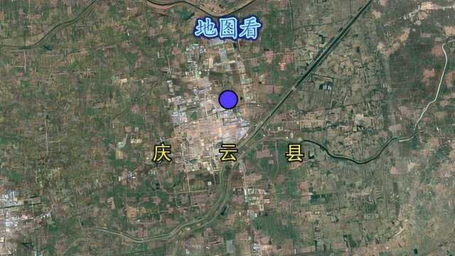 山东省德州市庆云县——地图看城市建设发展历程