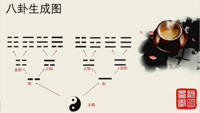 (第一节)易经基础知识(八卦篇),图解八卦是怎么生成的