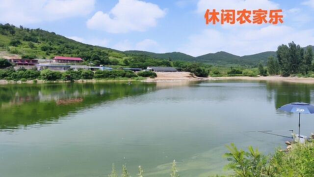 营口大石桥,大山中的农家小院,浓浓的乡土风情