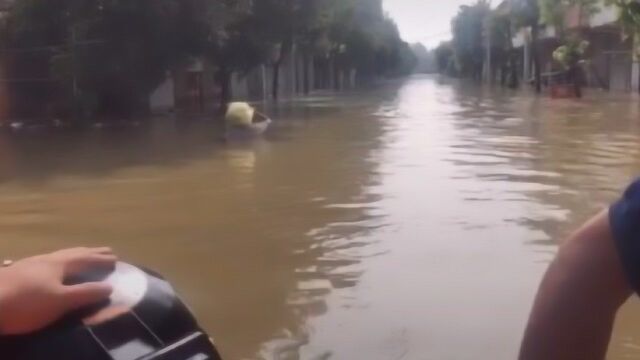 现场直播 河南固始县泉河铺镇,消防员救援现场