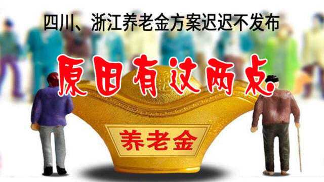 四川、浙江2020年养老金调整方案的原因是什么呢?具体来看,有两点原因