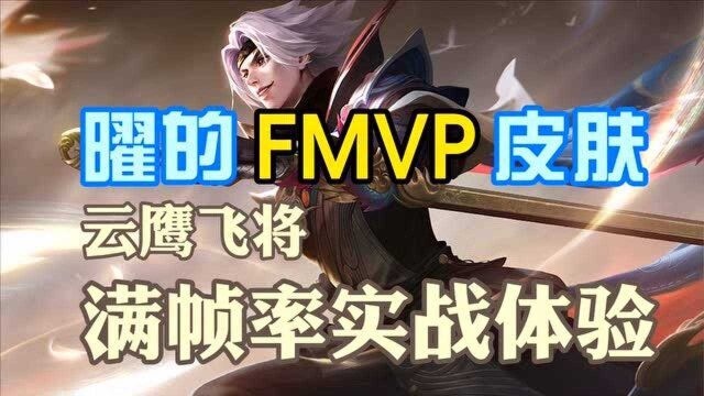 曜FMVP皮肤云鹰飞将抢先实战体验!看完之后你们想入手吗?