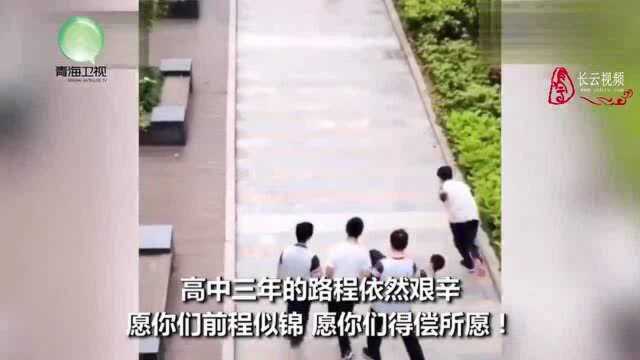 学生家长查中考成绩时,激动成表情包,网友提示:高中还有三年