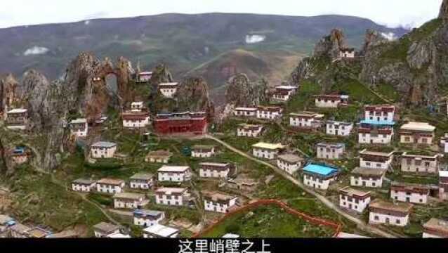 西藏昌都丁青县,这里的孜珠寺是海拔4800米之上的天空之城