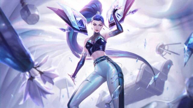 LOL新皮肤:K/DA ALL OUT 卡莎 皮肤特效预览