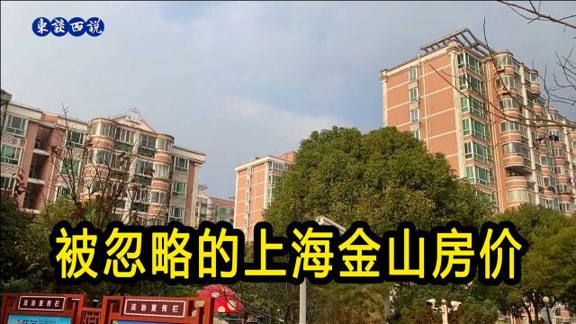 50多公里外的金山区房价,和上海市区差别大