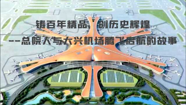 北京市政总院——《总院人与大兴机场腾飞启航的故事》