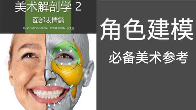 【白嫖】美术解刨学2(面部表情篇),是CG角色建模雕刻的绝佳参考