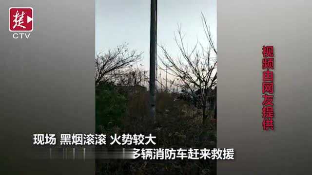 【视频】江苏江阴长泾镇一企业发生火灾,无人员伤亡