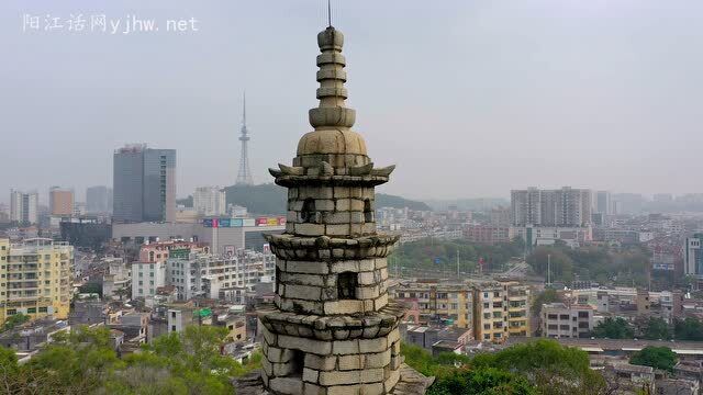 阳江市北山公园北山石塔2021.1.28