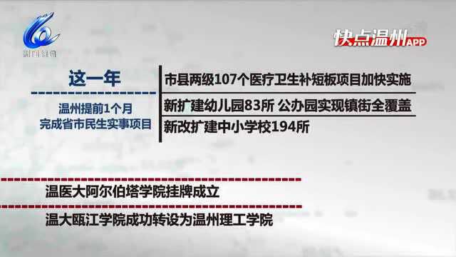 【温视频】“数”说两会:2020年温州交出高分报表(下)