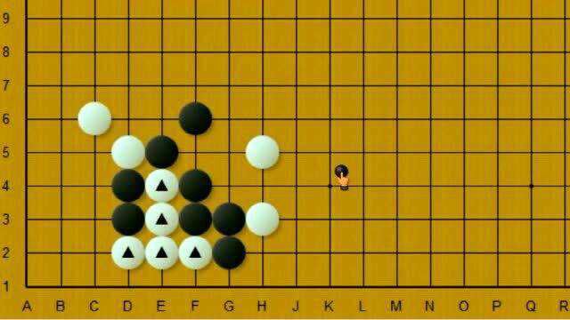 2段吃子:黑先,3气黑子如何吃掉4气白棋?角部对杀必备常型!