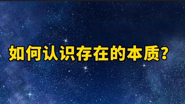 感知论:如何认识存在的本质?