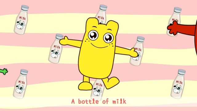 咕力咕力之说英语:Milk 宝宝学说英语#童趣一夏#