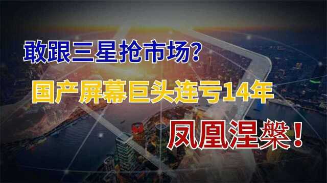 连亏14年,科技巨头凤凰涅槃!募资200亿扩产,抢占三星的市场!