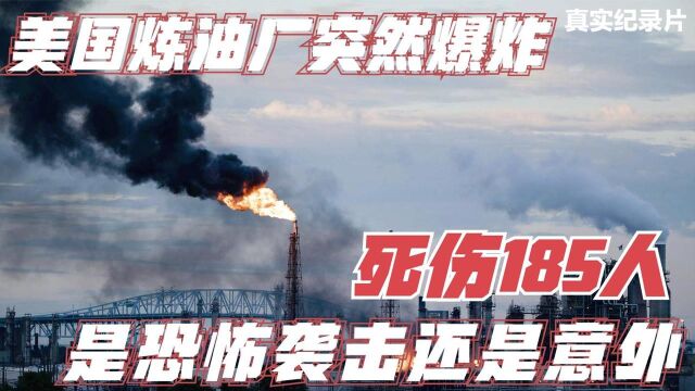 美国炼油厂突然爆炸起火,死伤185人,《炼油厂事故》纪录片