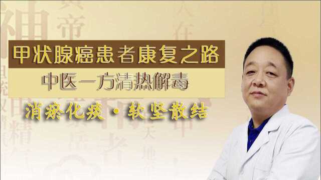 甲状腺癌怎么治疗?中医经方,辨证加减,清热解毒、软坚散结!