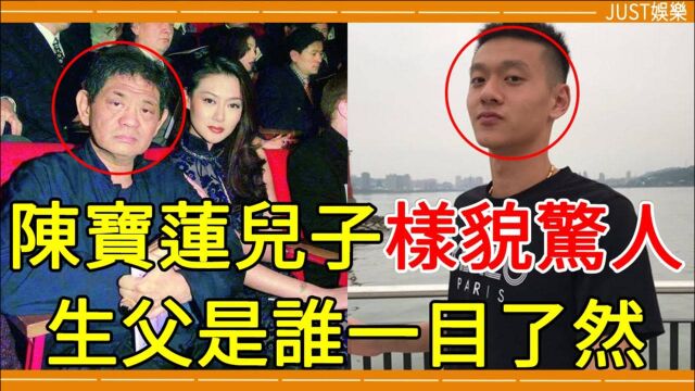 陈宝莲私生子19岁了,正面照曝光让人大惊,生父是谁一目了然