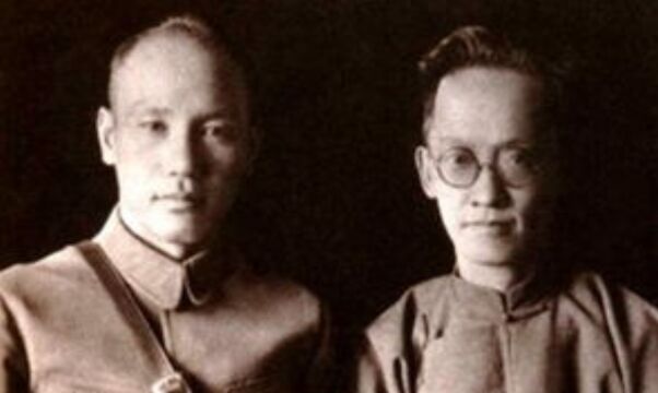 1928年,蒋介石与胡汉明合作执政,两人之间矛盾不断