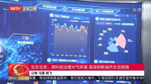 生态北京:用科技治理大气环境,海淀刷新城市生态颜值