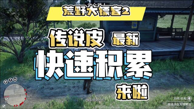 荒野大镖客2:最新单人卡皮攻略,传说皮、三星皮快速积累教程