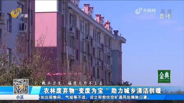 农林废弃物“变废为宝”,助力城乡清洁供暖