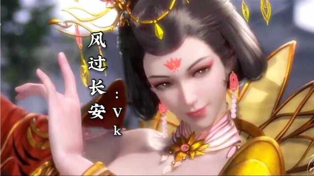 Vk的《风过长安》泼墨作画案桌前 时光惊艳了诗三千